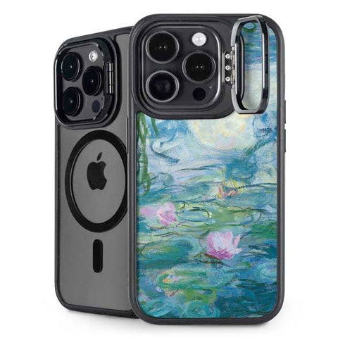 Waterlilies, 1916-19 by Monet iPhone 14 Pro Kickstand Case